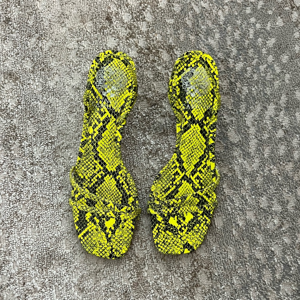 Vince Camuto snakeskin heels